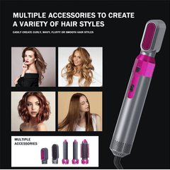 Hot Air Brush 5-in-1 Ceramic Air Wrap Styler